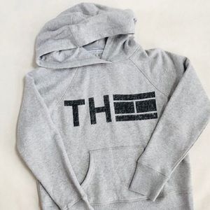 tommy Hilfiger gray hoodie